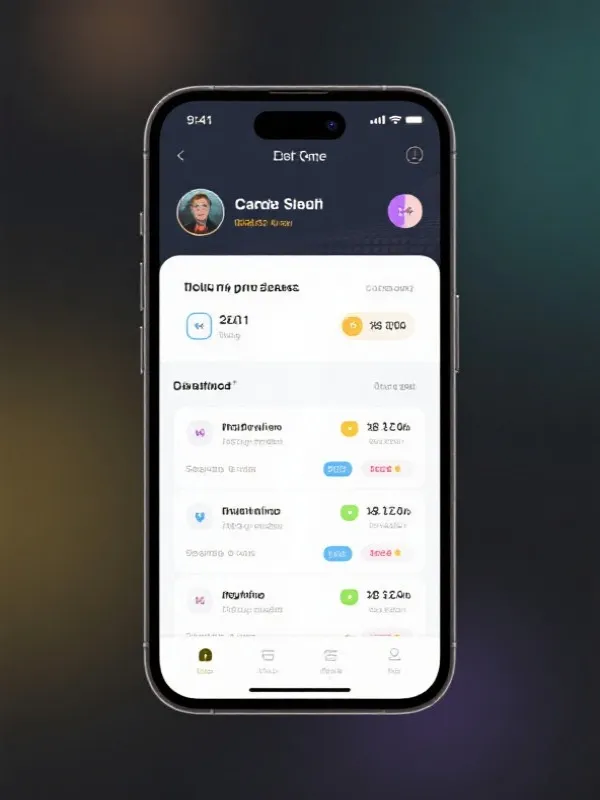 iOS 麻将结算界面
